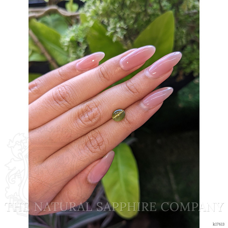 2.16 Ct. Cabochon Chrysoberyl from Ceylon (Sri Lanka)