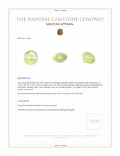 2.00 Ct. Cabochon Chrysoberyl from Ceylon (Sri Lanka) Appraisal