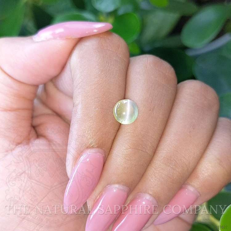 2.00 Ct. Cabochon Chrysoberyl from Ceylon (Sri Lanka)