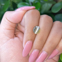 2.85 Ct. Cabochon Chrysoberyl from Tanzania Life Style