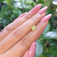 1.32 Ct. Cabochon Chrysoberyl from Ceylon (Sri Lanka) Life Style