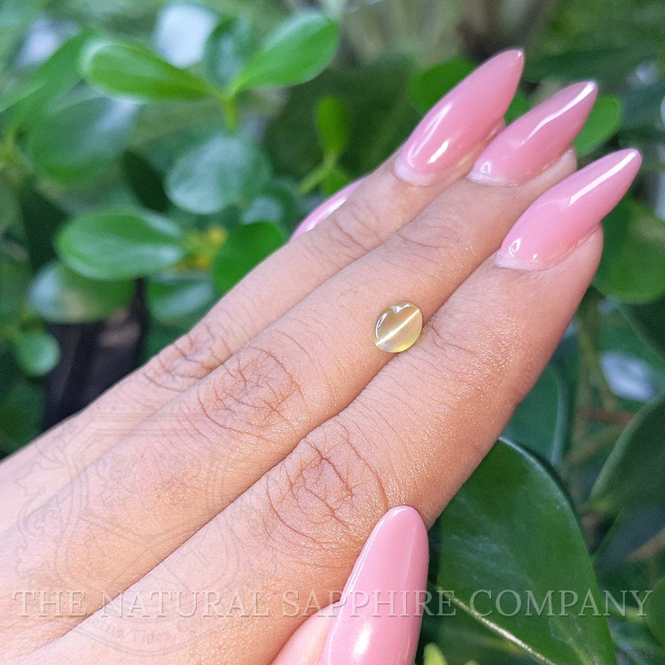 0.99 Ct. Cabochon Chrysoberyl from Ceylon (Sri Lanka)