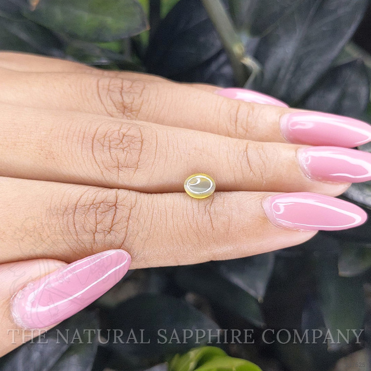 0.99 Ct. Cabochon Chrysoberyl from Ceylon (Sri Lanka)