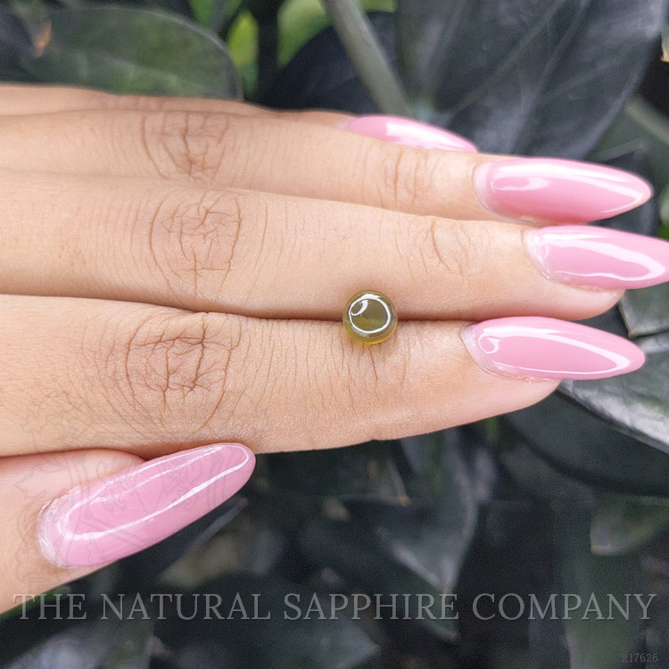 1.75 Ct. Cabochon Chrysoberyl from Ceylon (Sri Lanka)