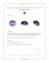 4.40 Ct. Cabochon Tourmaline Appraisal