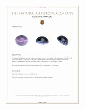 4.40 Ct. Cabochon Tourmaline from Brazil Appraisal