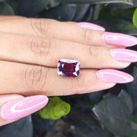 7.02 Ct. Garnet from Tanzania Life Style