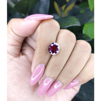 3.98 Ct. Garnet from Tanzania Life Style