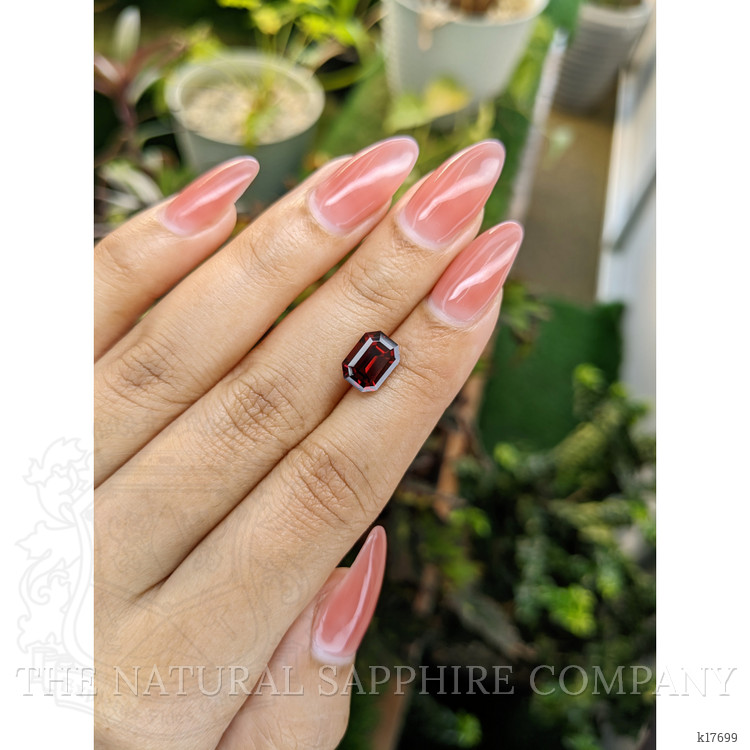 3.35 Ct. Garnet from Ceylon (Sri Lanka)