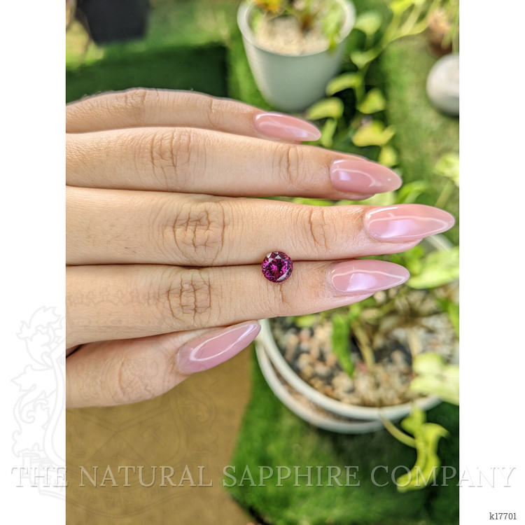 1.63 Ct. Rhodolite Garnet from Ceylon (Sri Lanka)