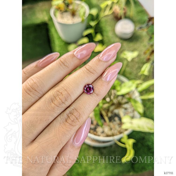 1.63 Ct. Rhodolite Garnet from Ceylon (Sri Lanka)