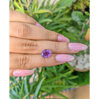 2.29 Ct. Amethyst from Brazil Life Style