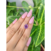 2.54 Ct. Amethyst from Brazil Life Style