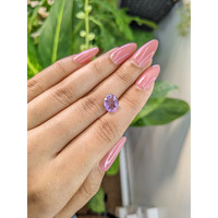 2.15 Ct. Amethyst from Brazil Life Style