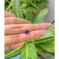 1.63 Ct. Amethyst from Brazil Life Style