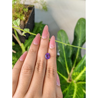 1.54 Ct. Amethyst from Brazil Life Style