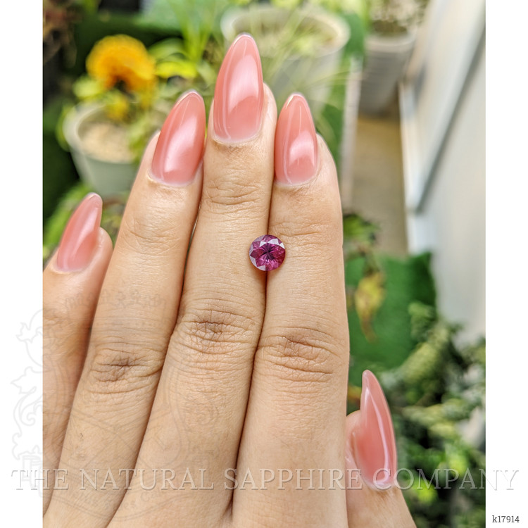 1.49 Ct. Rhodolite Garnet from Ceylon (Sri Lanka)