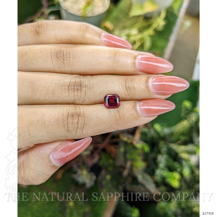 2.76 Ct. Rhodolite Garnet from Ceylon (Sri Lanka)