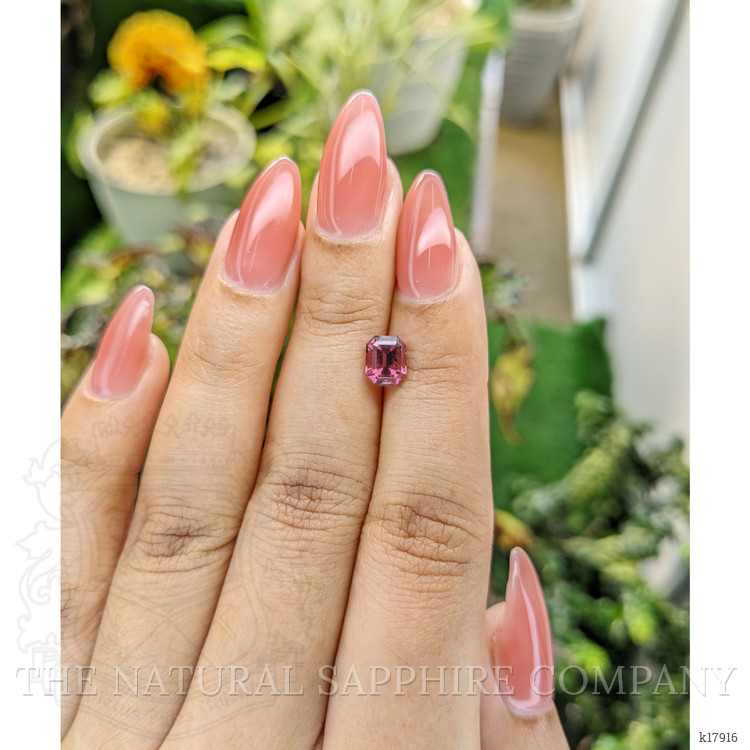 1.45 Ct. Rhodolite Garnet from Ceylon (Sri Lanka)