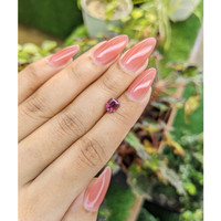 1.45 Ct. Rhodolite Garnet from Ceylon (Sri Lanka) Life Style