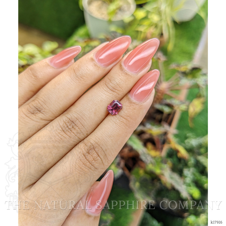 1.45 Ct. Rhodolite Garnet from Ceylon (Sri Lanka)