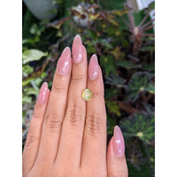 2.66 Ct. Cabochon Chrysoberyl from Ceylon (Sri Lanka) Life Style