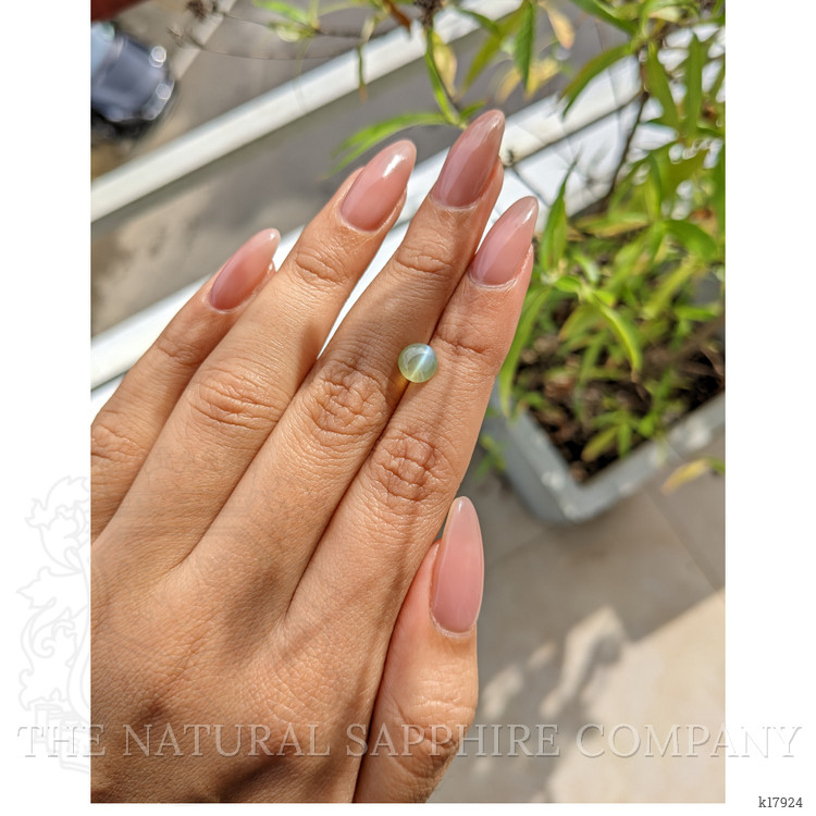 2.07 Ct. Cabochon Chrysoberyl from Ceylon (Sri Lanka)