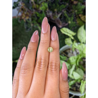 2.07 Ct. Cabochon Chrysoberyl from Ceylon (Sri Lanka) Life Style