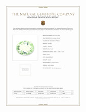 16.65 Ct. Fluorite from South Africa Scan Report