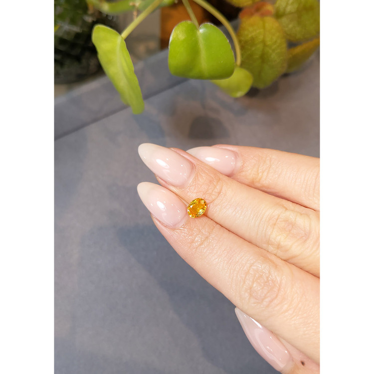 0.81 Ct. Spessartite Garnet from Namibia