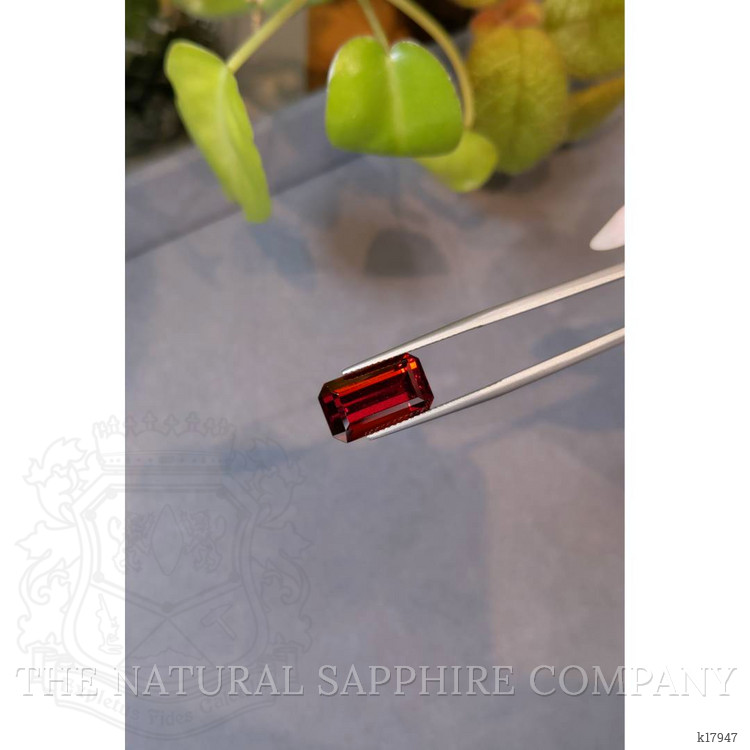 9.34 Ct. Orangish Red Spessartite Garnet from Namibia