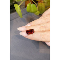 9.34 Ct. Orangish Red Spessartite Garnet from Namibia Life Style