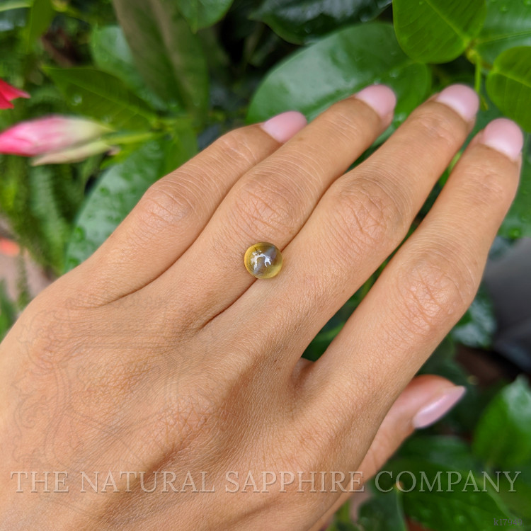 2.93 Ct. Cabochon Chrysoberyl from Ceylon (Sri Lanka)