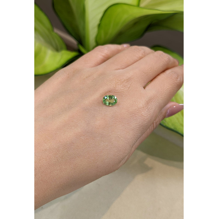 1.63 Ct. Tsavorite Garnet from Tanzania