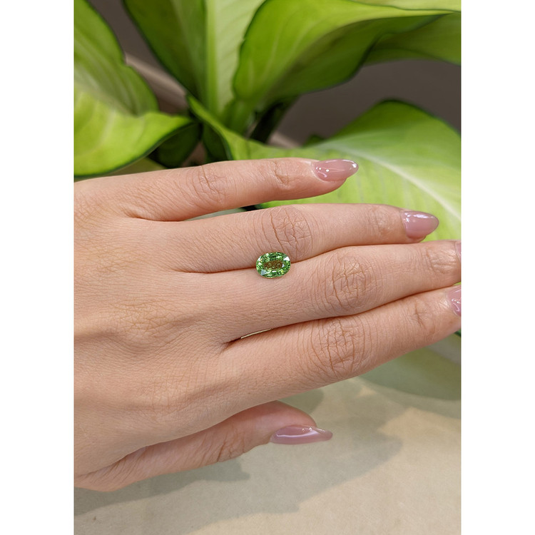 1.63 Ct. Tsavorite Garnet from Tanzania