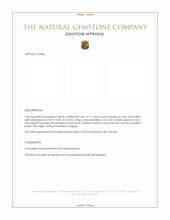 4.71 Ct. Tourmaline from Nigeria Appraisal