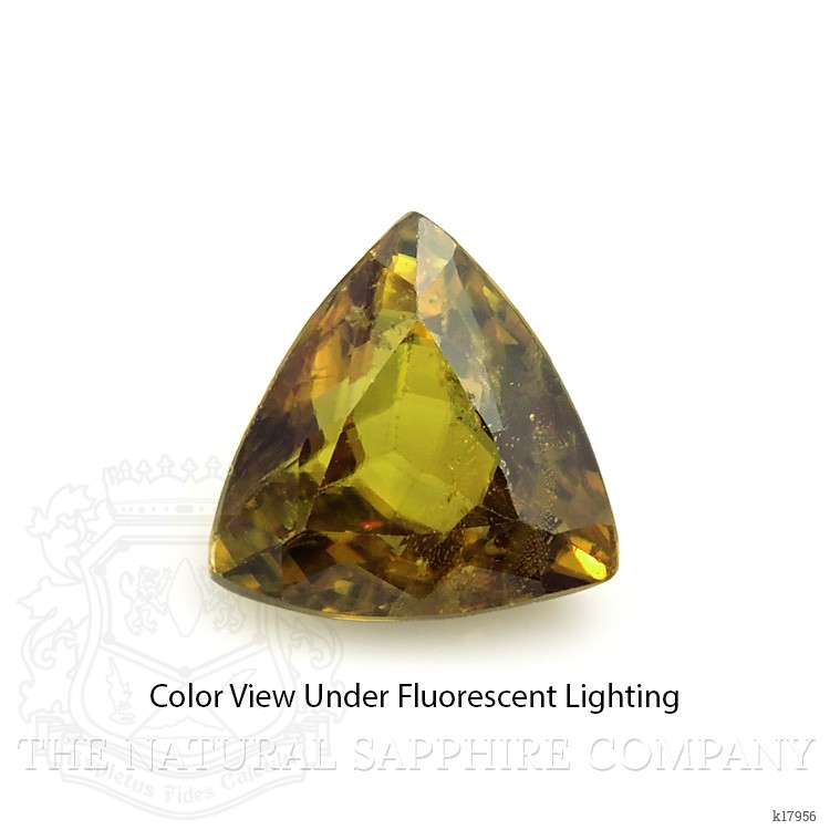 2.90 Ct. Yellowish Green Sphene (Titanite) from Madagascar