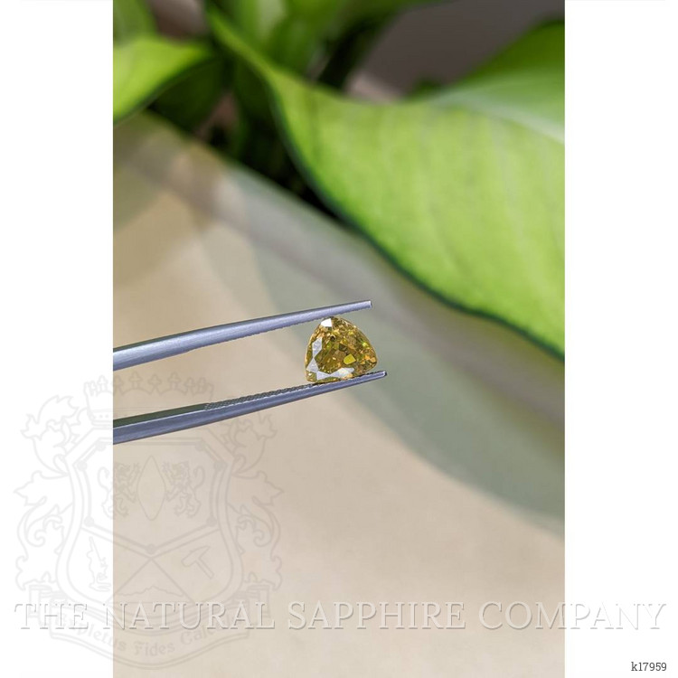 2.08 Ct. Yellow Sphene (Titanite) from Madagascar