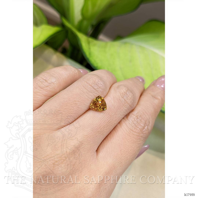 2.08 Ct. Yellow Sphene (Titanite) from Madagascar
