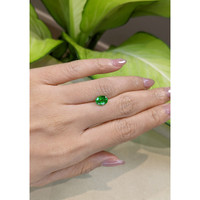 1.67 Ct. Tsavorite Garnet from Tanzania Life Style