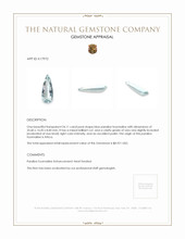 24.11 Ct. Paraiba Tourmaline from Africa Appraisal