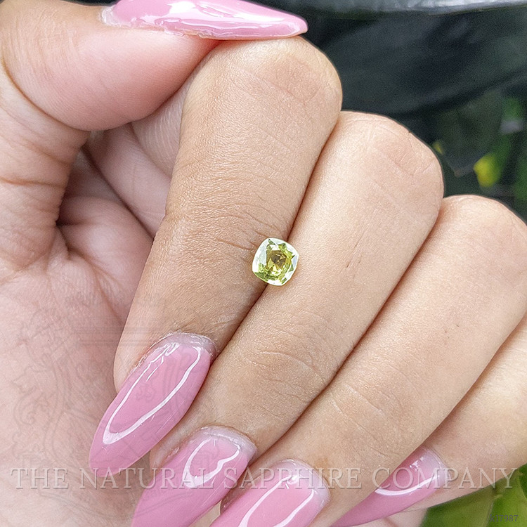 0.67 Ct. Chrysoberyl from Ceylon (Sri Lanka)