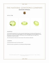 0.65 Ct. Chrysoberyl from Ceylon (Sri Lanka) Appraisal