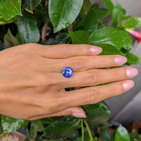 5.37 Ct. Tanzanite from Tanzania Life Style