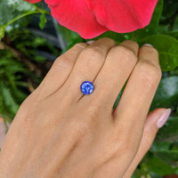 2.07 Ct. Tanzanite from Tanzania Life Style