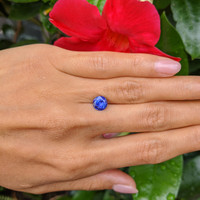 2.07 Ct. Tanzanite from Tanzania Life Style