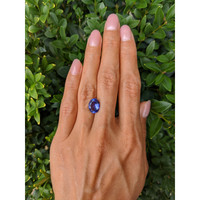 3.62 Ct. Tanzanite from Tanzania Life Style