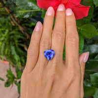 9.63 Ct. Tanzanite from Tanzania Life Style