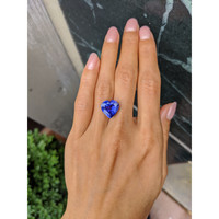 9.63 Ct. Tanzanite from Tanzania Life Style