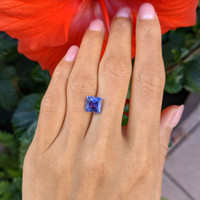 2.65 Ct. Tanzanite from Tanzania Life Style